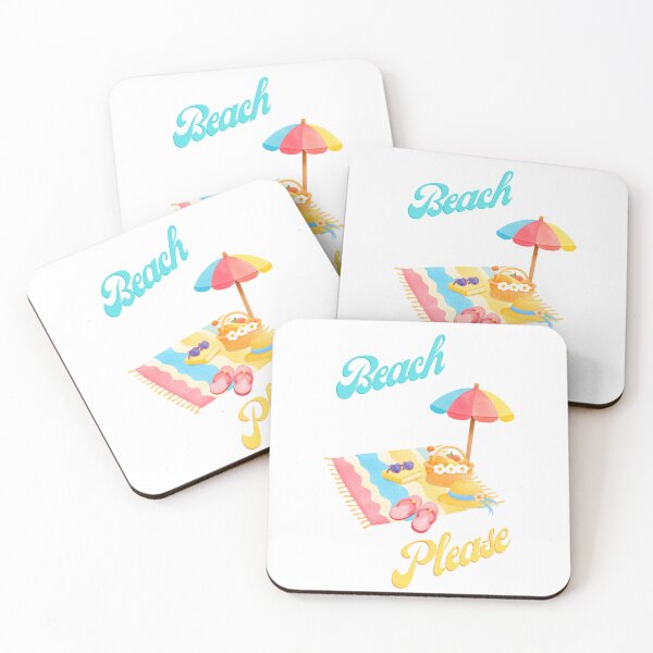 Item preview, Beach Please – Fun Summer Vibes Tropical Graphic designed and sold by MasterPrintz.