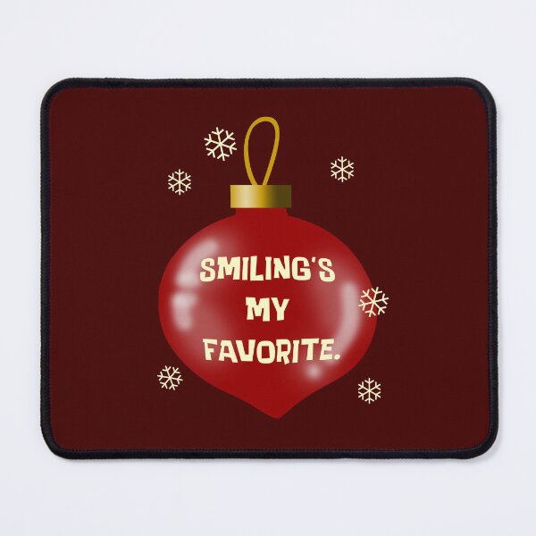 Item preview, Smiling's My Favorite Ornament designed and sold by Normbot2000.