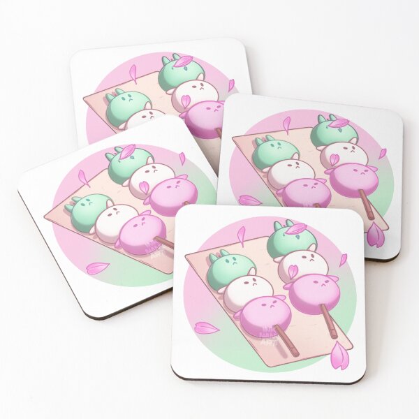 Item preview, Cherry Blossom Spring - Dango Rabbit designed and sold by Ink-Nano-Art.