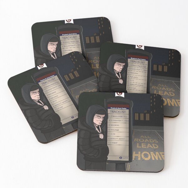 Item preview, Central Cee - All Roads Lead Home Fan Art designed and sold by RubenGaldona.