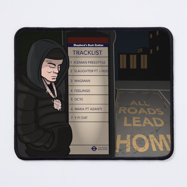 Item preview, Central Cee - All Roads Lead Home Fan Art designed and sold by RubenGaldona.