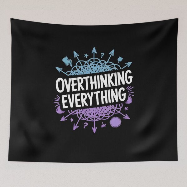 Item preview, Overthinking Everything Chaos Brain designed and sold by MooonTees.
