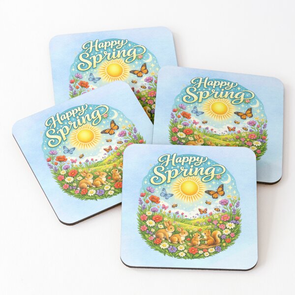 Item preview, Whimsical Spring Animals and Sunshine Design designed and sold by MysticOzzy.