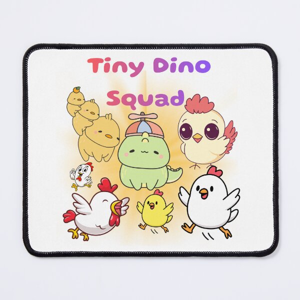 Item preview, Tiny Dino Squad Cute Dinosaur Design | Kawaii T-Rex Friends | Funny Prehistoric Cartoon Art designed and sold by Anasalseady.