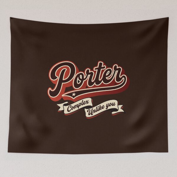 Item preview, Funny Retro Porter Beer Lover Sarcastic London Pub Quote designed and sold by Cozy-Old-Pub.