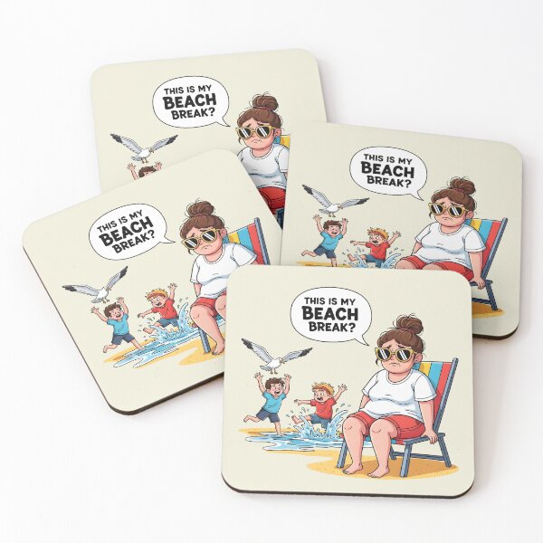Item preview, This Is My Beach Break? – Funny Mom Beach Moment designed and sold by Sea Gem.
