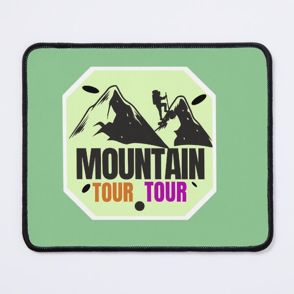 Item preview, Mountain Tour Adventure Hiking Nature Silhouette designed and sold by ArtdesignsA.