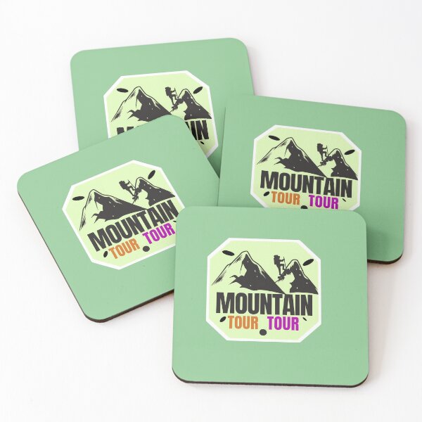 Item preview, Mountain Tour Adventure Hiking Nature Silhouette designed and sold by ArtdesignsA.