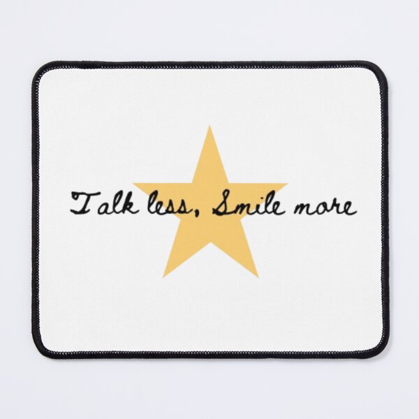 Item preview, Talk Less, Smile More Hamilton Quote designed and sold by anastasijasstore.