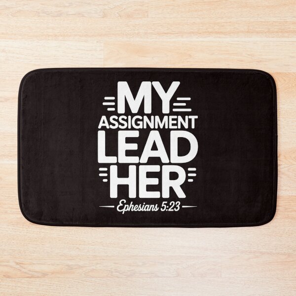Item preview, My Assignment Lead Her – Christian Faith Ephesians 5:23 Religious Design designed and sold by Redgiant87x.