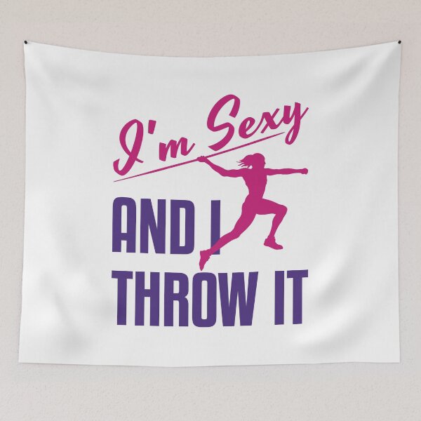 Item preview, Track and  Field Javelin Women I'm Sexy and I Throw It designed and sold by jaygo.