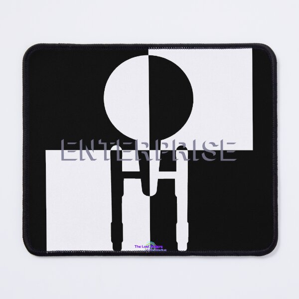 Item preview, black n white quad original enterprise designed and sold by Lost Waters of Enceladus.