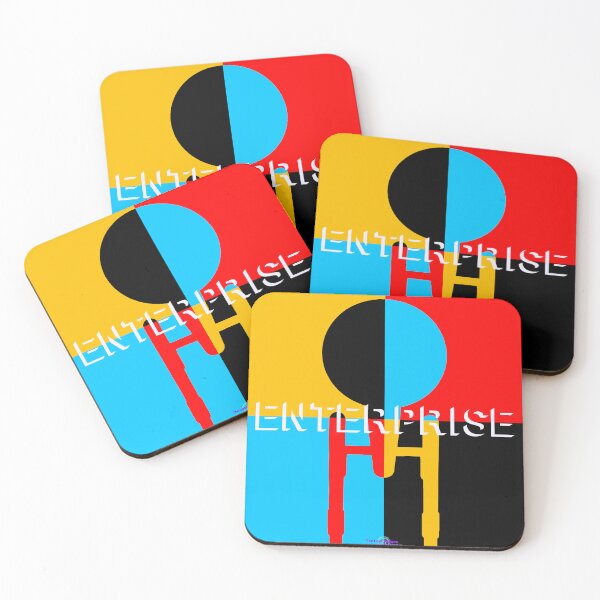 Item preview, uniform colour quad original enterprise designed and sold by Lost Waters of Enceladus.