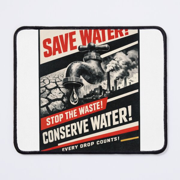 Item preview, Save Water – Every Drop Counts designed and sold by ForeverPrintsOK.