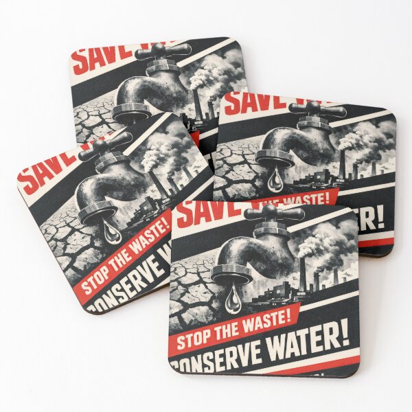 Item preview, Save Water – Every Drop Counts designed and sold by ForeverPrintsOK.