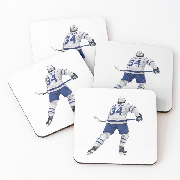 Item preview, Auston Matthews #34 Skating Back designed and sold by ScaryDoom.