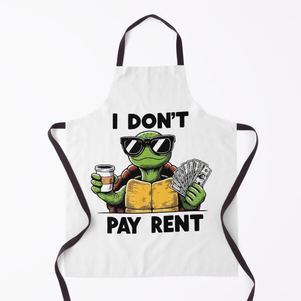 Item preview, I don't pay rent | Black font version designed and sold by heptenart.