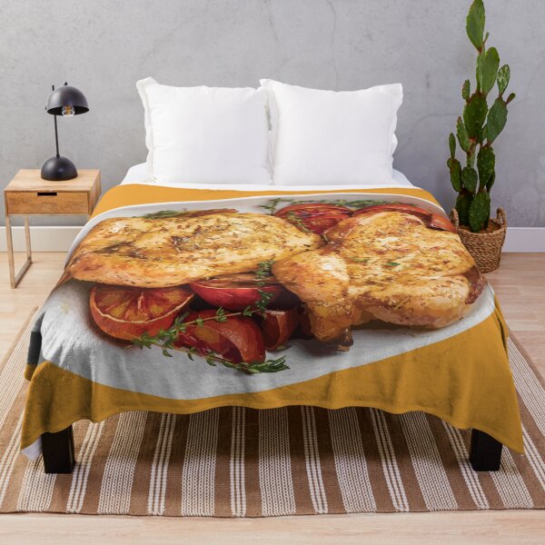 Item preview, Golden Roasted Chickens with Herbs and Tomatoes designed and sold by Arturo Daniel Garcia Palomo.