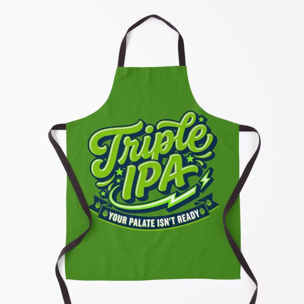 Item preview, Retro Triple IPA Hops Craft Beer Badge designed and sold by Cozy-Old-Pub.