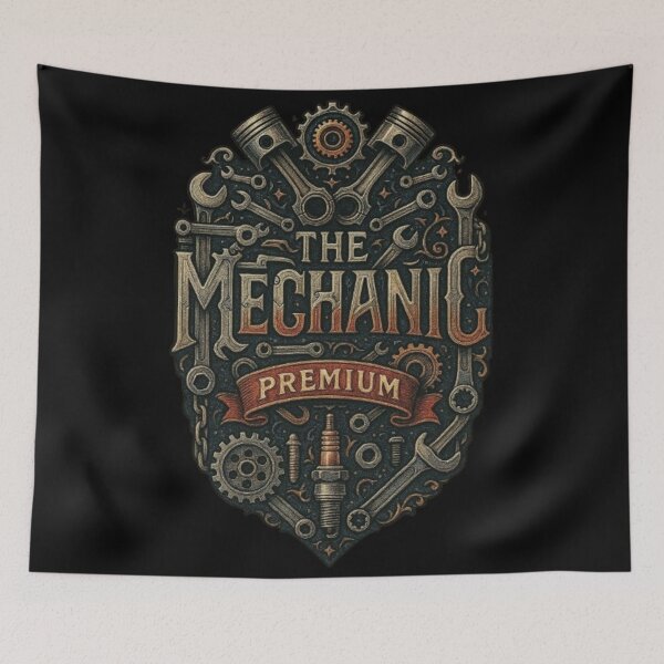 Item preview, The Mechanic – Auto Mechanic Design | Garage Life, Car Repair & Technician designed and sold by Typologystudios.
