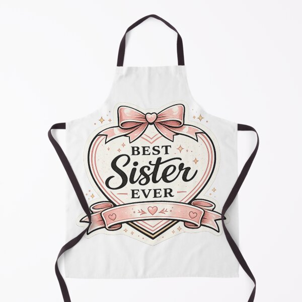 Item preview, Best Sister Ever Cute Bow Heart Sister Gift designed and sold by CLOUTKULT.