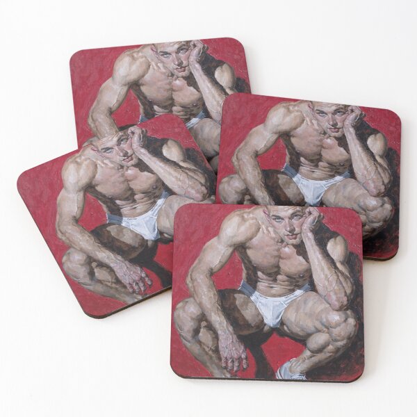 Item preview, Red Reflection - Introspective Strongman designed and sold by gayishdesign.