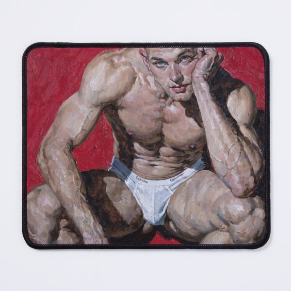 Item preview, Red Reflection - Introspective Strongman designed and sold by gayishdesign.