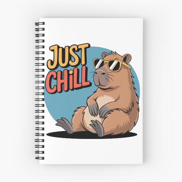 Item preview, Just Chill Capybara – Funny Relax Chill Vibes Animal designed and sold by OlGe.