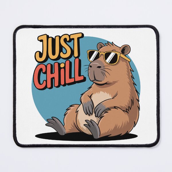 Item preview, Just Chill Capybara – Funny Relax Chill Vibes Animal designed and sold by OlGe.
