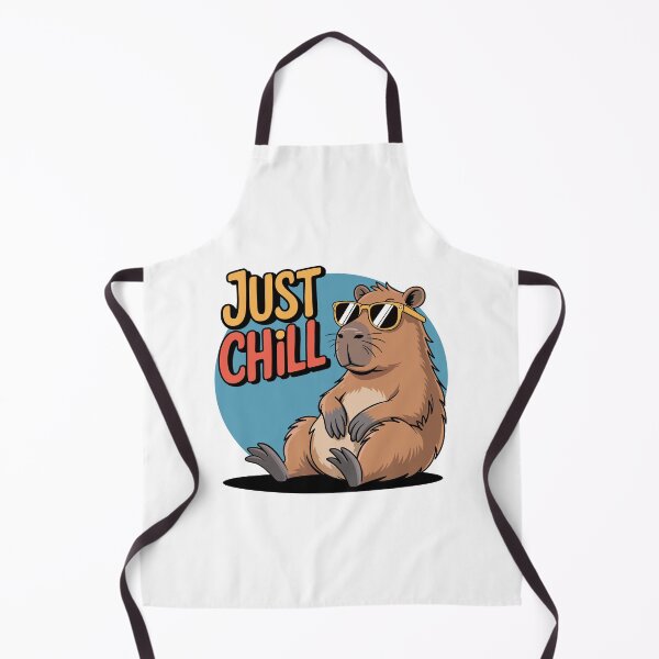 Item preview, Just Chill Capybara – Funny Relax Chill Vibes Animal designed and sold by OlGe.