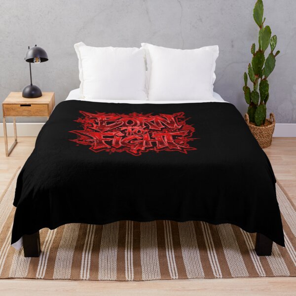 Item preview, Born to Fight – Urban Graffiti Style designed and sold by typoinspired.