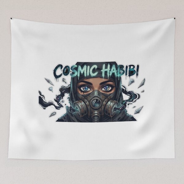 Item preview, Cosmic Habibi: Galactic Streetwear Girl designed and sold by StOfficially.
