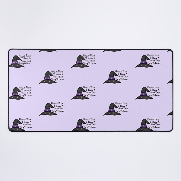 Item preview, Hocus Pocus I Have a Hard Time Trying To Focus Witch Hat Sticker – Cute ADHD Humor Witchy Kawaii Design designed and sold by Murrays Designs.