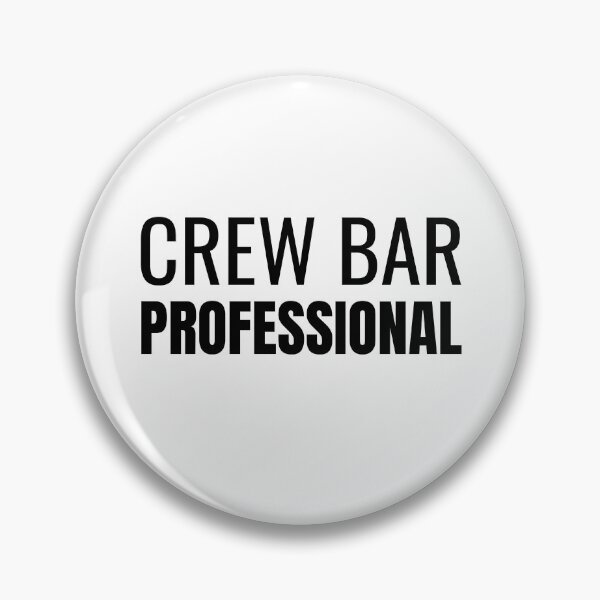 Item preview, Crew Bar Professional (Black) designed and sold by ShipCrewNation.