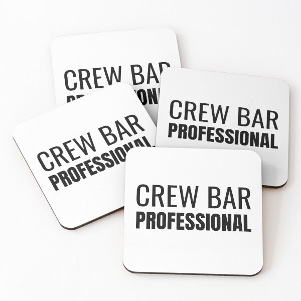 Item preview, Crew Bar Professional (Black) designed and sold by ShipCrewNation.