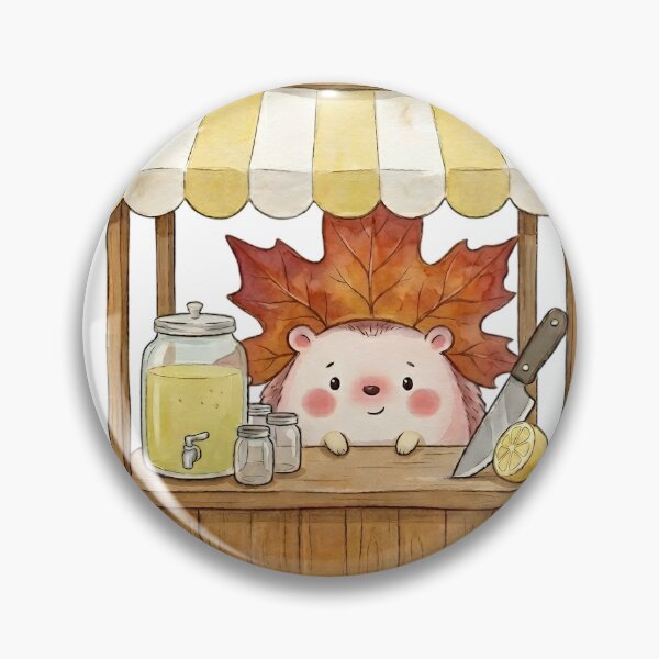 Item preview, Hedgehog Lemonade Shop designed and sold by auxincaftan0o.
