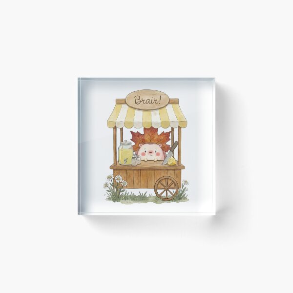 Item preview, Hedgehog Lemonade Shop designed and sold by auxincaftan0o.