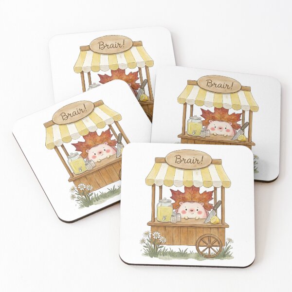 Item preview, Hedgehog Lemonade Shop designed and sold by auxincaftan0o.