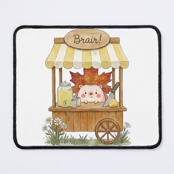Item preview, Hedgehog Lemonade Shop designed and sold by auxincaftan0o.