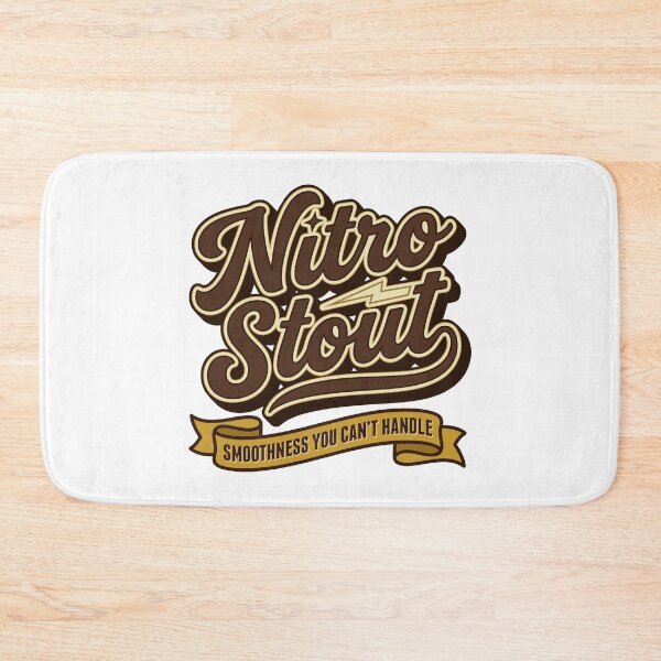 Item preview, Vintage Nitro Stout Retro Craft Beer Pub Art designed and sold by Cozy-Old-Pub.