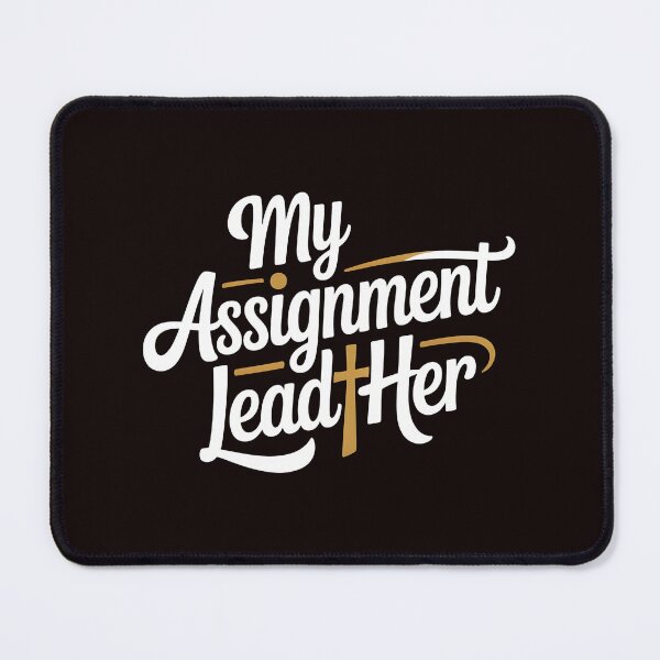 Item preview, My Assignment Lead Her – Ephesians 5:23 Christian Religious Quote designed and sold by Redgiant87x.