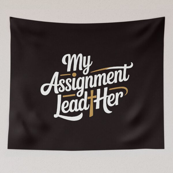 Item preview, My Assignment Lead Her – Ephesians 5:23 Christian Religious Quote designed and sold by Redgiant87x.