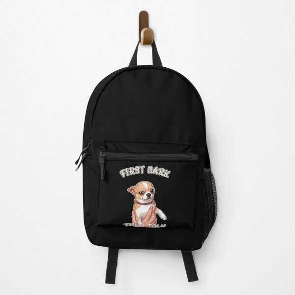 Item preview, First bark Then Talk - Sassy Chihuahua Aesthetic Gift for Dog Lovers designed and sold by MPlab.