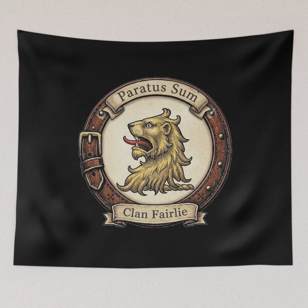 Item preview, Clan Fairlie Crest designed and sold by BagTown Clans.