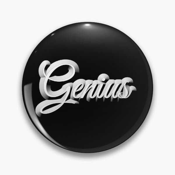 Item preview, GENIUS - Nerd, clever, graduate, smart, brainy  designed and sold by ekniLBerlin.