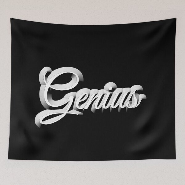 Item preview, GENIUS - Nerd, clever, graduate, smart, brainy  designed and sold by ekniLBerlin.