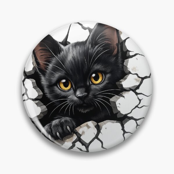 Item preview, Midnight Kitten Breakthrough designed and sold by dominus49.