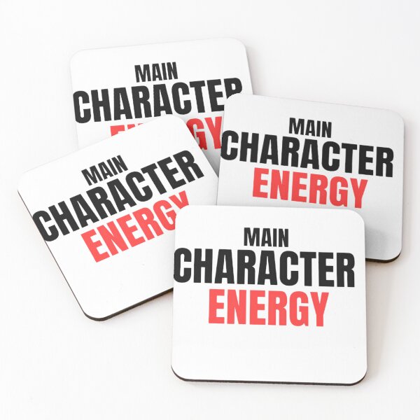 Item preview, Main Character Energy – Bold Aesthetic Quote, Confident Lifestyle Design designed and sold by Aisha Creates.