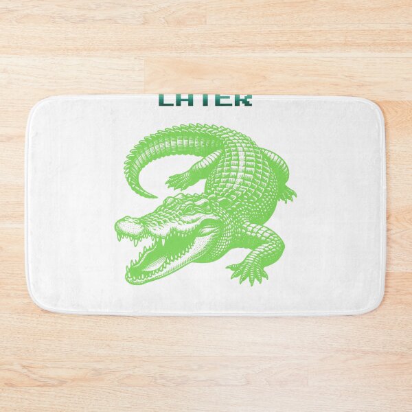 Item preview, Later Alligator - Funny Retro Pun designed and sold by ArtistMadrid.