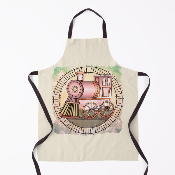Item preview, Pink Railroad Train designed and sold by artmuvz.